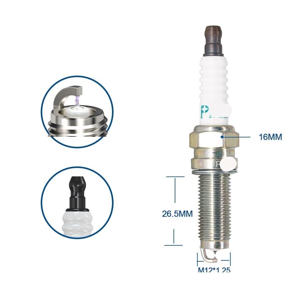 Bujías 2-8PCS Tipo Vela, reemplazan DILKR6D11G para IXUH20I para 1822A088, bujías LDK6RLII-11 de Doble iridio