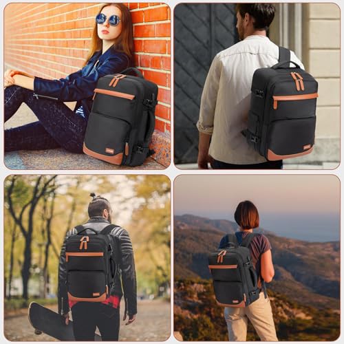 Image of 50L Travel Backpack, Flight Approved Carry On Laptop Backpack