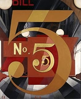 Posterazzi I Saw the Figure 5 in Gold 1928 Charles Demuth Oil on cardboard Poster Print, (8 x 10)