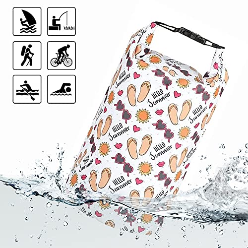 10L Bolsa Impermeável de Natação, Saco Estanque com Capa Bolsa para Celular à Prova de Água, Perfeit