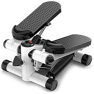 2in1 Twister Stepper met Power Touwen, Mini Stepper Stepsing Legs met Resistance Bands, Benen Arm Dij Exerciser Fitness Full Body Training