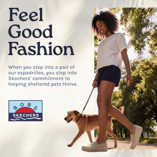 Image of Skechers Women's Bobs Sesame - by The Bay Sneakers | Casua slip-on, Air-Cooled Memory Foam, Skechers Martha Stewart collection, Espadrille Flatform, Crafted with vegan materials