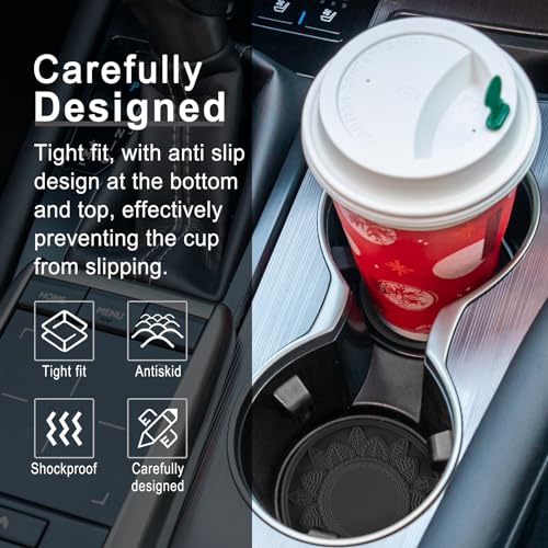 Portavasos de silicona SINGARO para auto 4 piezas miniatura 6