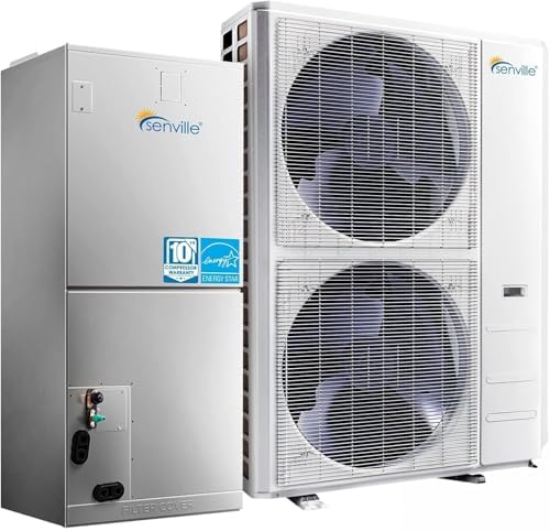 Senville 5 Ton Central Air Conditioner Heat Pump Split System, 55...
