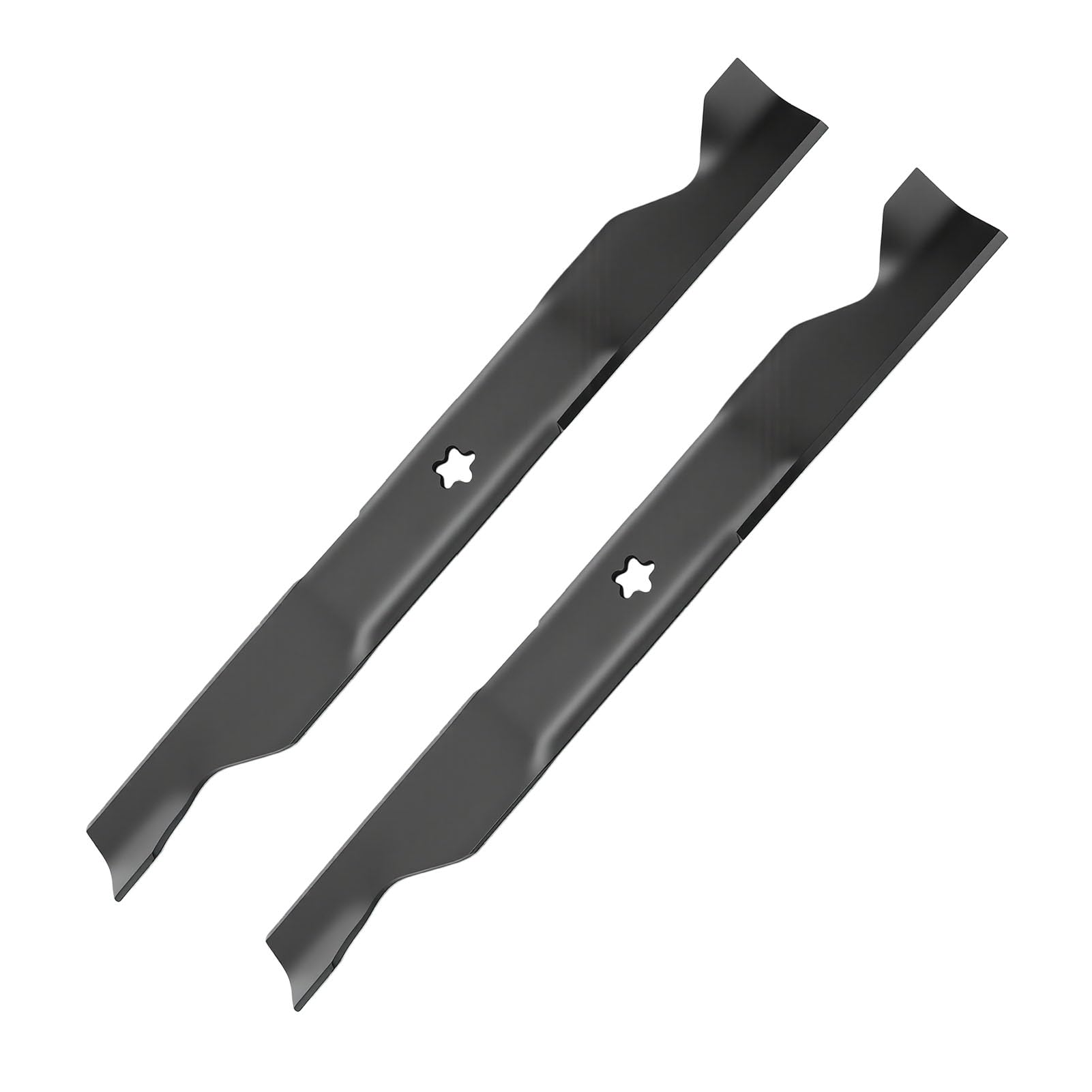 Topiky 2 Cuchillas de Repuesto para Cortacésped de Alta Elevación YTH22V46 YTH22K46 YTH2146 YTH20K46 YT46LS, Cuchilla de Cortacésped de 46 Pulgadas, Cuchillas de Corte de Acero Al Carbono para