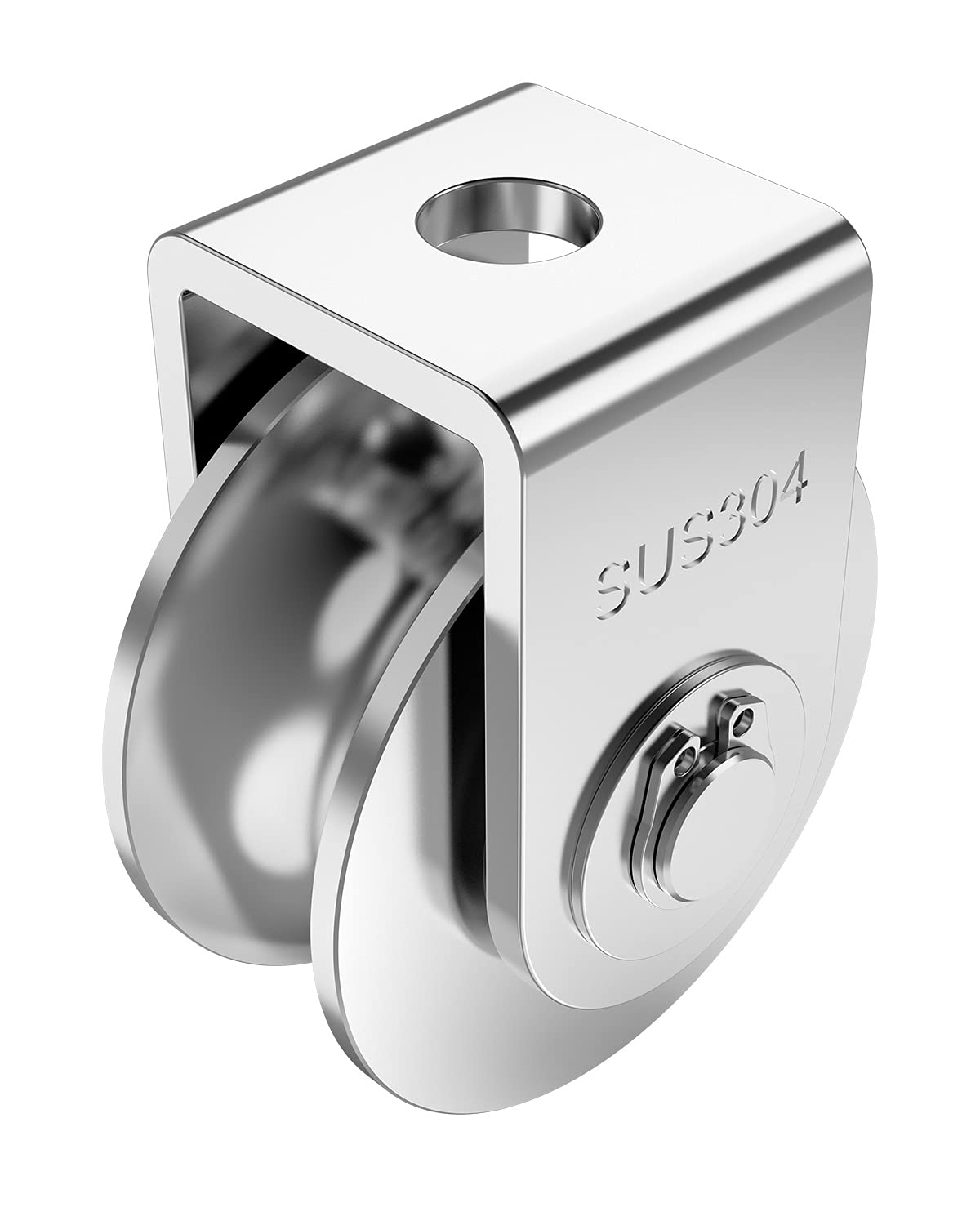 Buy U Groove Wheel Pulley 304 Stainless Steel Heavy Duty Track Wheel