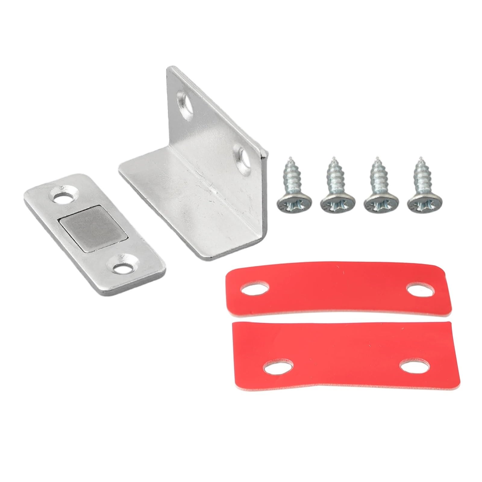 Axylqjvznc Silvery Ultra-Thin Invisible Magnetic Catch For Sliding Wardrobe Doors – No Drilling Required