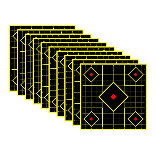 de Papel | Hojas de 10 Piezas Papel 30x30 cm | Entrenamiento, para Entrenamiento Exterior Interior Juego Recreativo en El Jardín