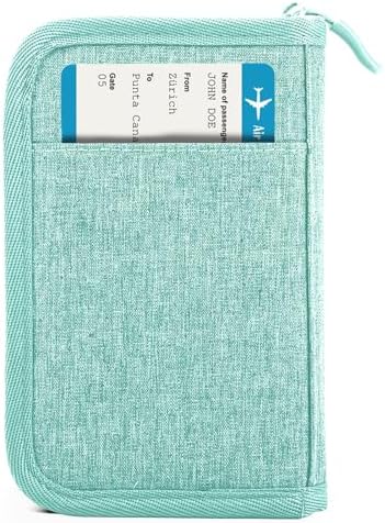 Passport Holder for Travel, Women Rfid Blocking Passport Wallet, ...