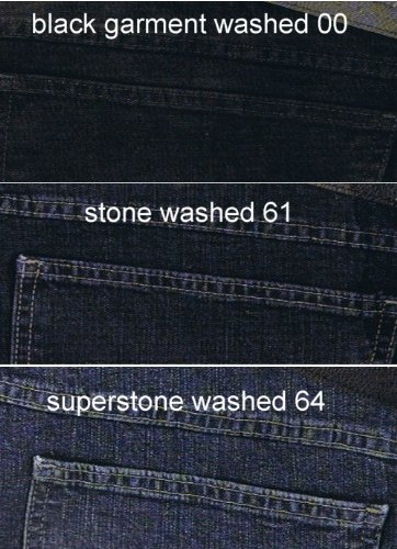 Herren-Stretchjeans, stone washed, Gr. 68