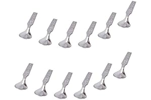 Shriya Stainless Steel Short Handle Spoons: Mini Salt Spoons for Every Kitchen