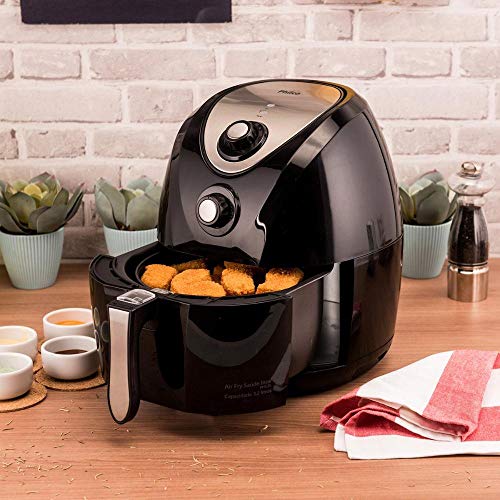 Fritadeira air fry, Saúde inox, 3.2L, Preto, 110v, Philco