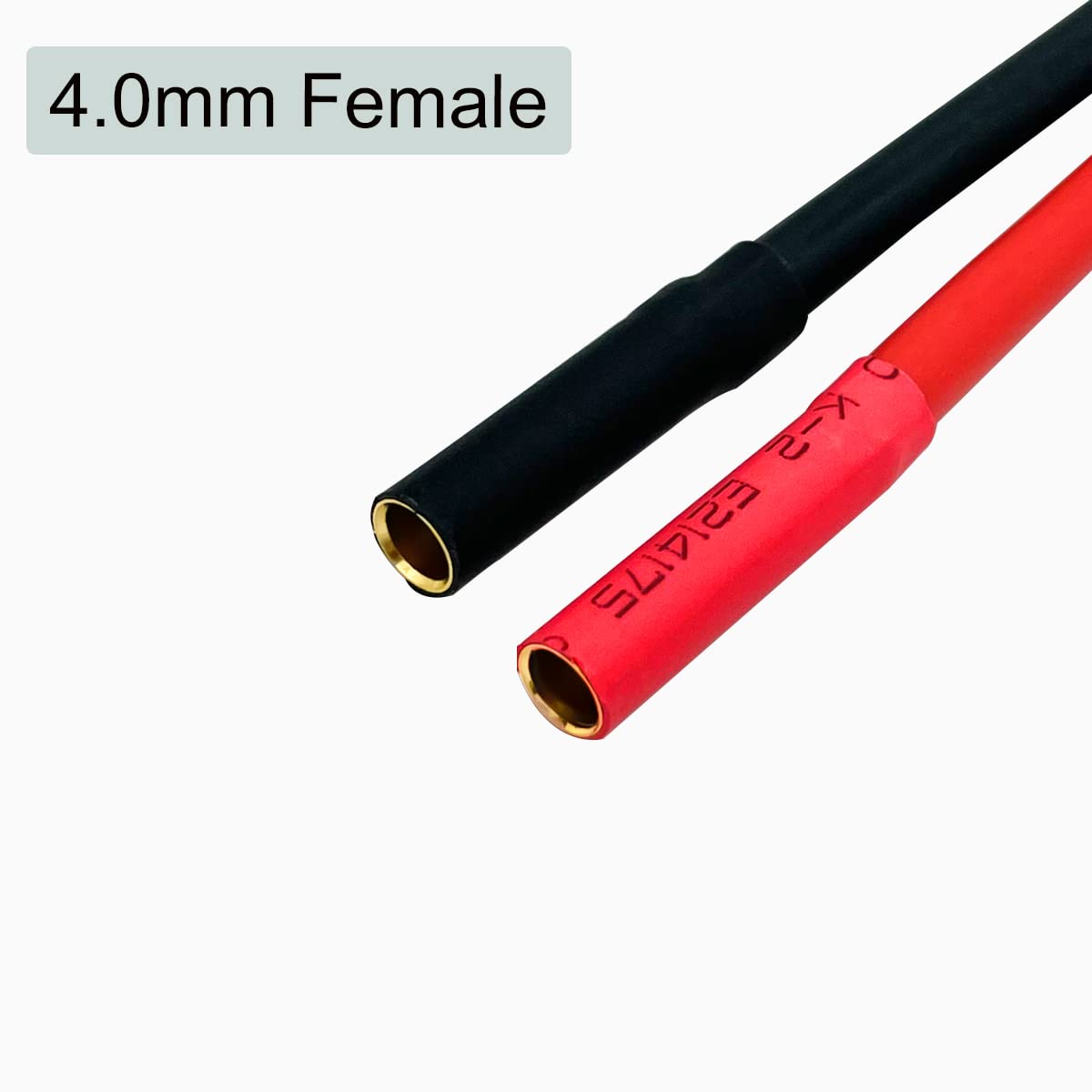 XT60 Buchse auf 4 mm Banana Bullet Female Connector Adapterkabel 12 AWG 30 cm für iSDT Ladegerät, 2 Stück