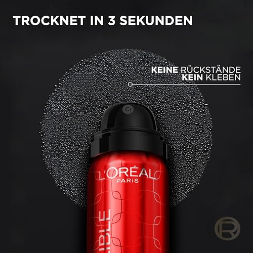 L’Oréal Paris Setting Spray zum Fixieren von Make up, Transferfest in 3 Sekunden, Fixier-Spray für bis zu 36 Stunden Halt, 3-Second Setting Mist, 1 x 75 ml