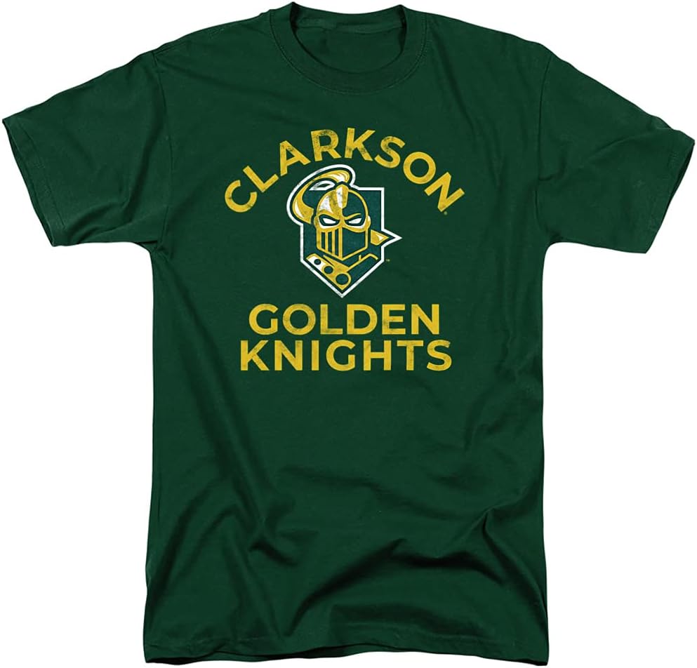 Clarkson University Official Clarkson Golden Knights Logo Unisex Adult T Shirt
