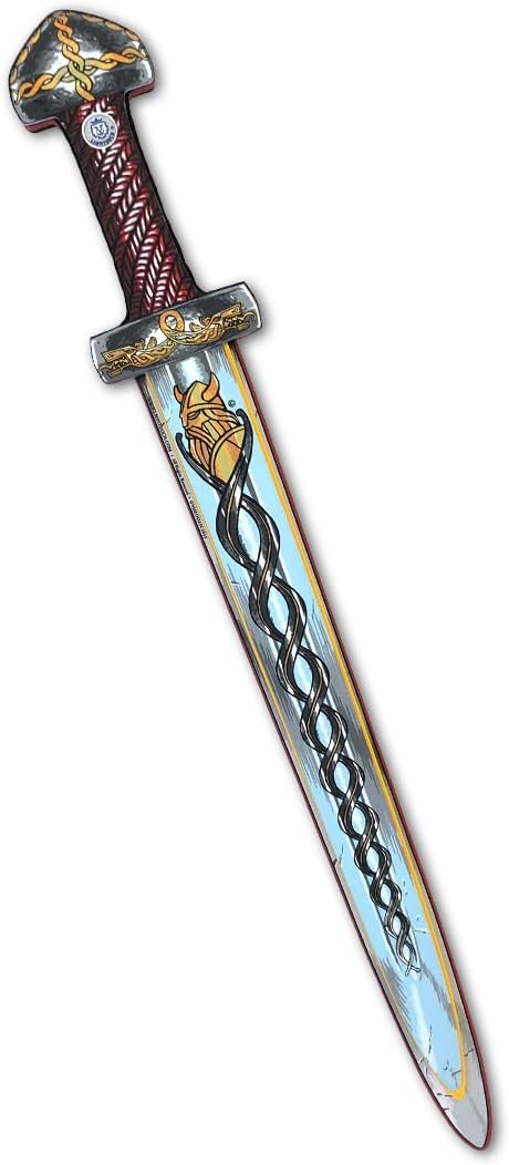 Liontouch 50000LT Viking Foam Toy Sword for Kids, Red | Part of A Kid's Costume Line