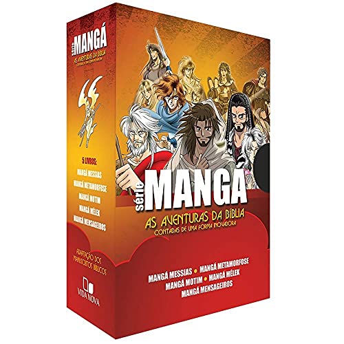 Box Série Mangá - 05 (cinco) Livros