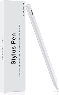 Stylus Pencil for iPad 9th&10th Generation with Palm Rejection&Fast Charge&High Sensitivity, Stylus Pen Compatible with(2018-2023) Apple iPad 10/9/8/7/6,iPad Mini 6/5,iPad Air 5/4/3,iPad Pro 11/12.9
