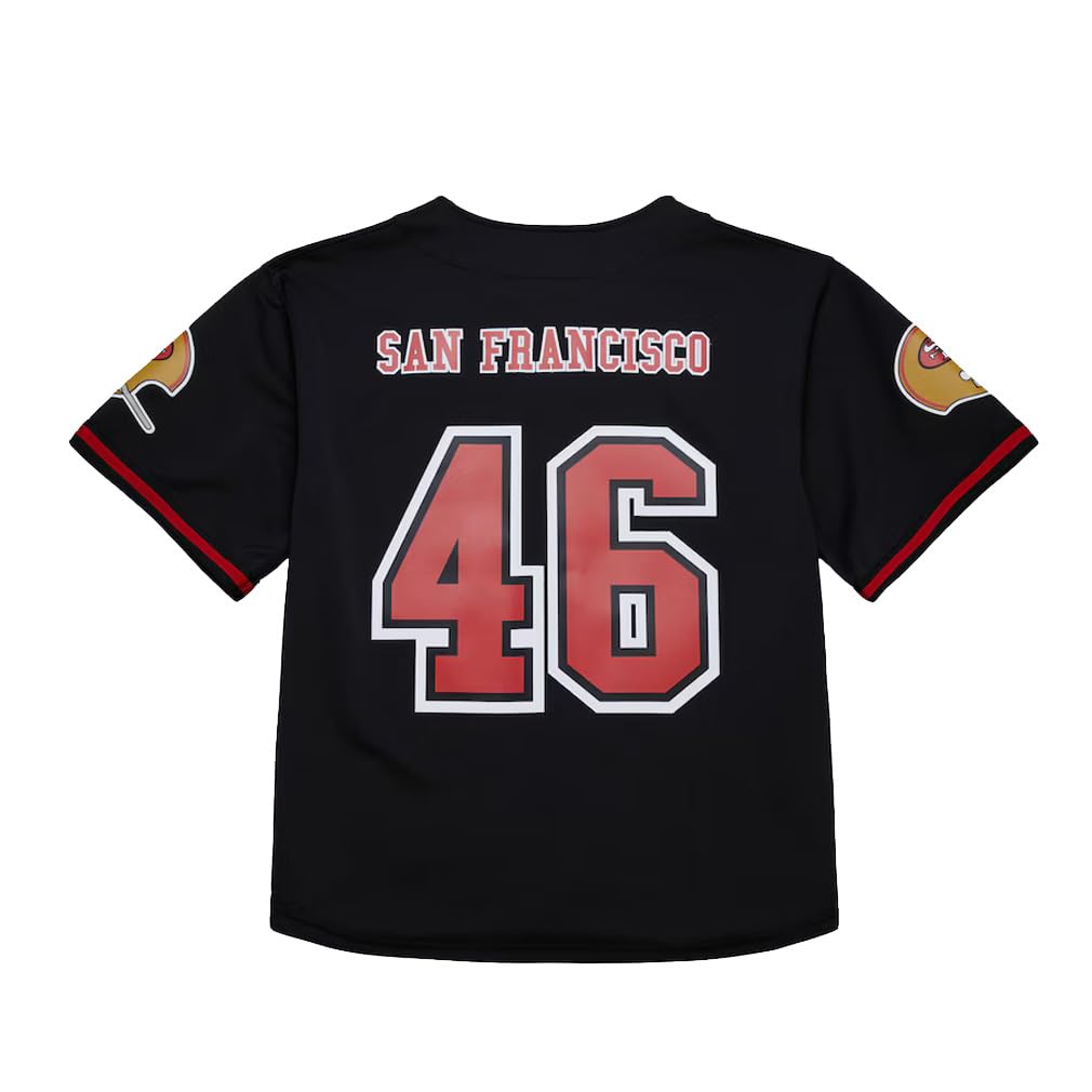 Mitchell & Ness NFL San Francisco 49ers Mesh Full-Button Top Unisex
