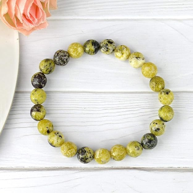 Image of Reiki Crystal Products Natural Crystal Stone 8 mm Faceted Diamond Cut Beads Bracelet for Men & Women | Reiki Charged Gemstone Bracelet | Multiple Stone Variants Available