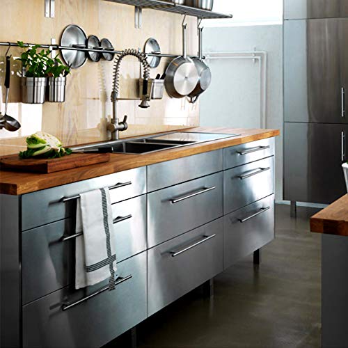 T Handle for Furniture T-Shaped Bar 20 Pcs Stainless Steel Drawer T Bar Handle Door Stick Kitchen Cupboard Cabinet - Image 3