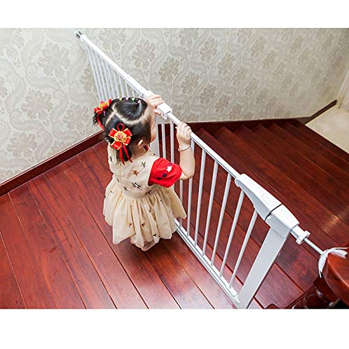 Barrière de sécurité pour animaux de 166 à 174cm sans perçage pour portes et escaliers