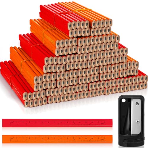 Crayon de charpentier Honoson plat pour ne plus perdre vos repères de coupe