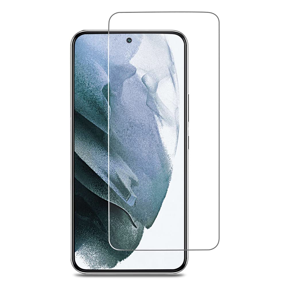 WE Vetro temperato per [Samsung Galaxy S22] – Pellicola protettiva anti-graffio – anti-bolle d'aria – ultra resistente – durezza 9H Glass