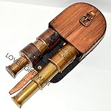 Astronomy Handheld Brass Telescope Pirate Navigation Antique Spyglass Gift