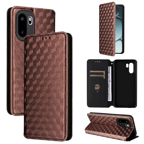 �X�}�z�P�[�X �Ή��@�� for OnePlus 15R / Ace 6 / Ace 6T �J�[�h �z���_�[���z�t���b�v �X�^���h���C���d�b�P�[�X Brown