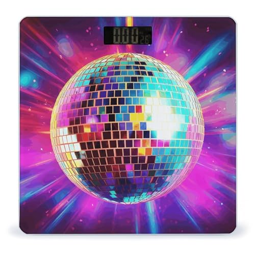 Báscula digital de baño Space Disco Ball miniatura 1