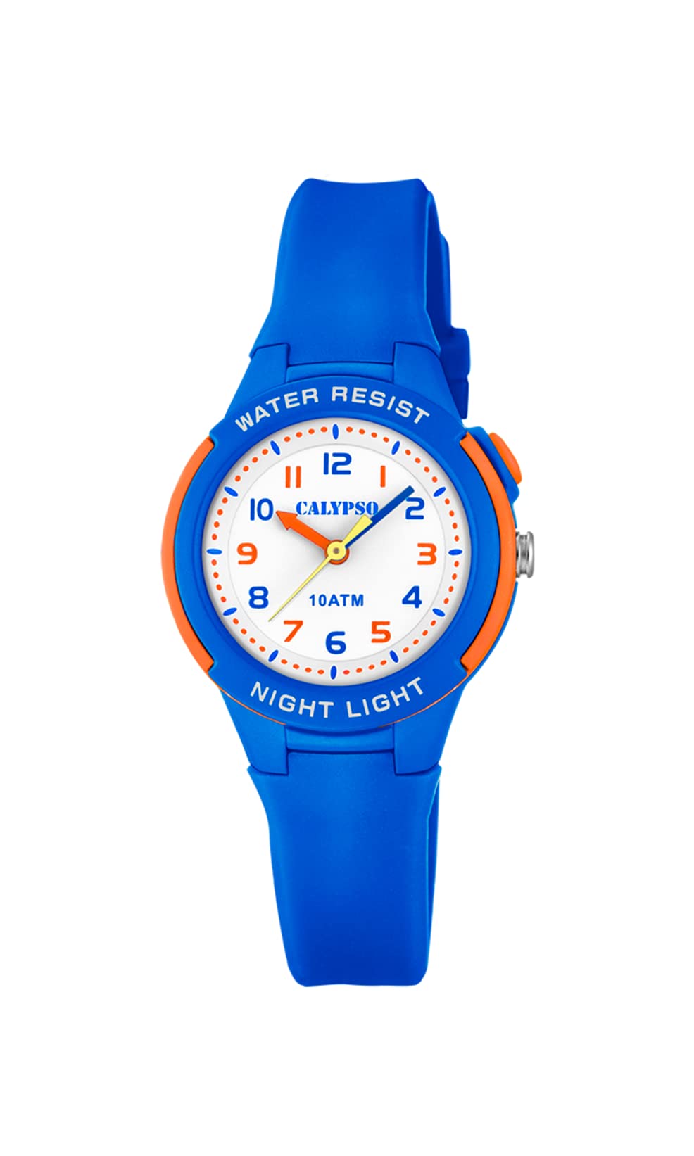 CALYPSO Reloj Infantil K6069/3 Sweet Time Caja de Caucho Multi Correa de Caucho Azul