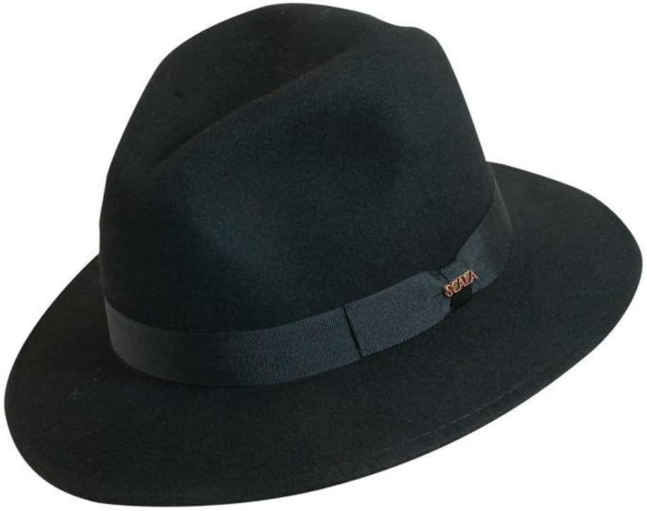 Scala Classico Men's Crushable Felt Safari Hat