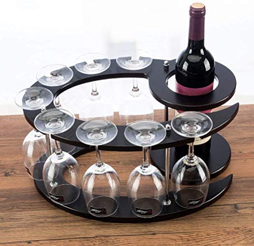 Soporte para botellas de vino HASMI de madera miniatura 4