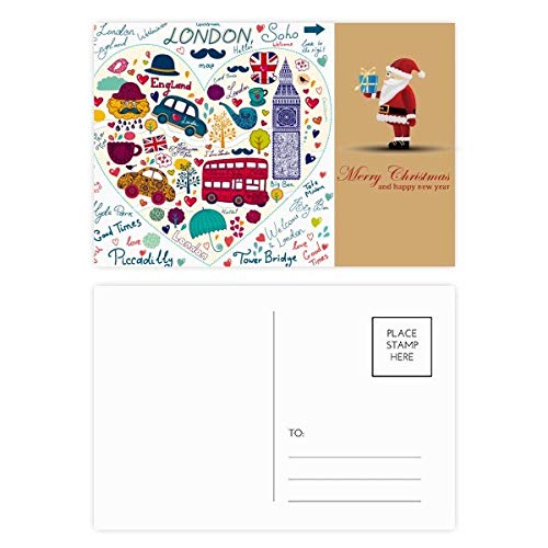 Cartes postales Love Heart pour décorer vos albums souvenirs de voyage à Londres