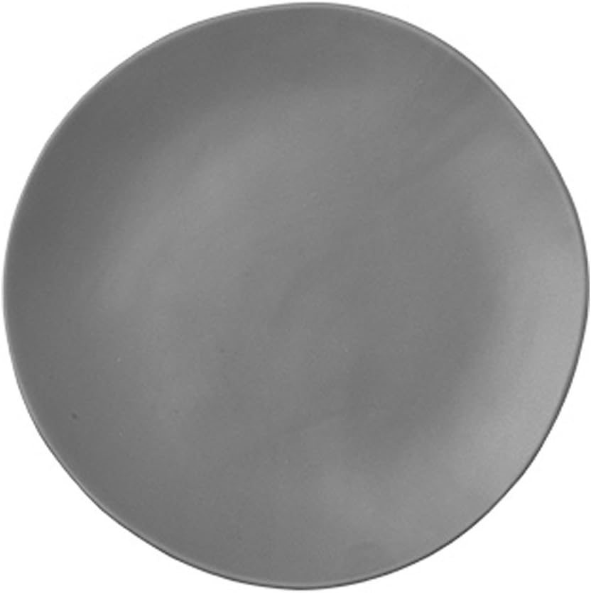 SOCOSY Creative Irregular Matte Ceramic Dessert Plate/Appetizer Plate/Salad Dish/Service Plate for Party Kitchen - 6.7 Inches