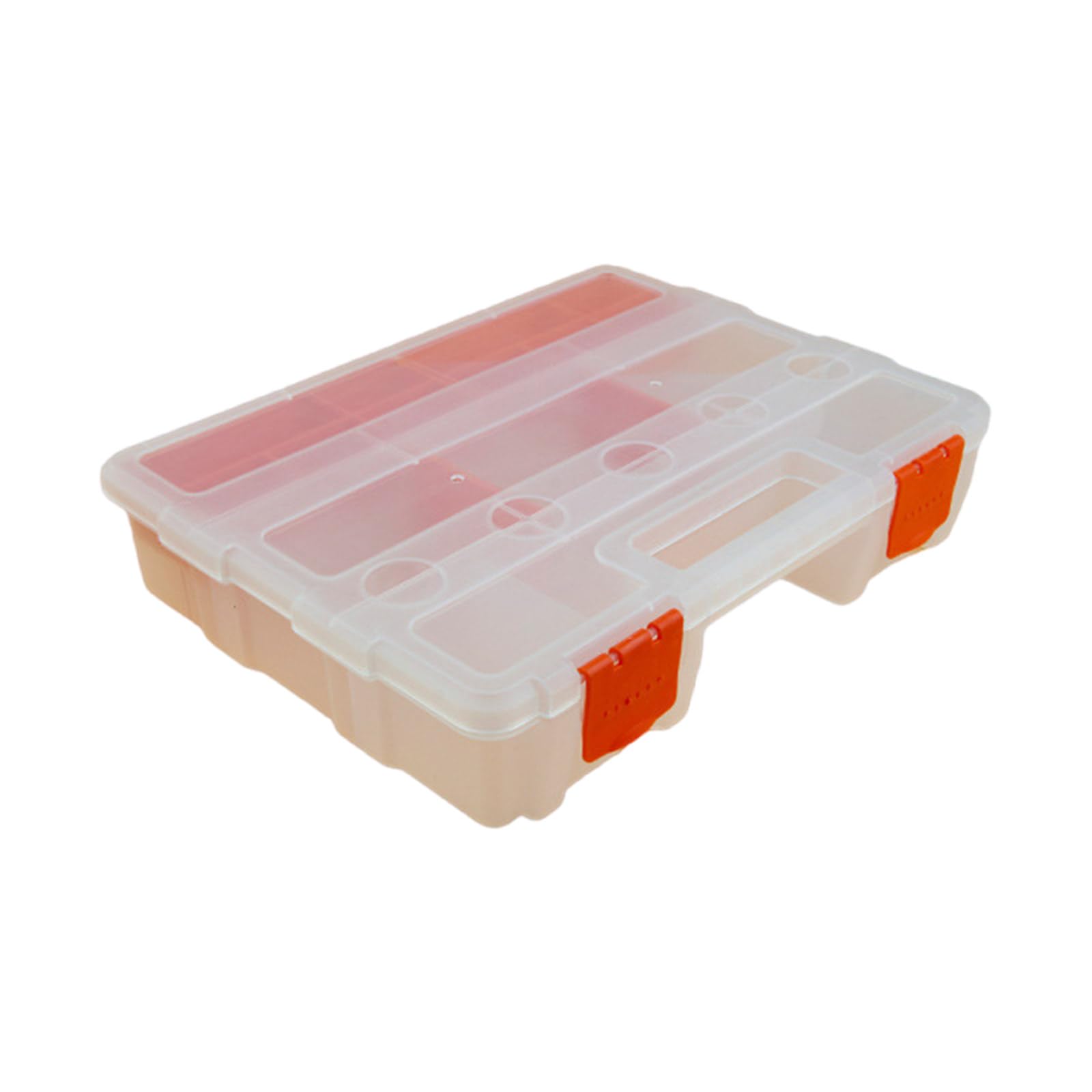 Crffz A Parts Organisers Hardware Storage Box With Lid Hardware Organizers Box Screws Sorting For Screws Nd Nails Organizers