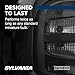SYLVANIA - 921 SilverStar Mini Bulb - Brighter and Whiter Light, Ideal for Center High Mount Stop Light (CHMSL) and more (Contains 2 Bulbs)