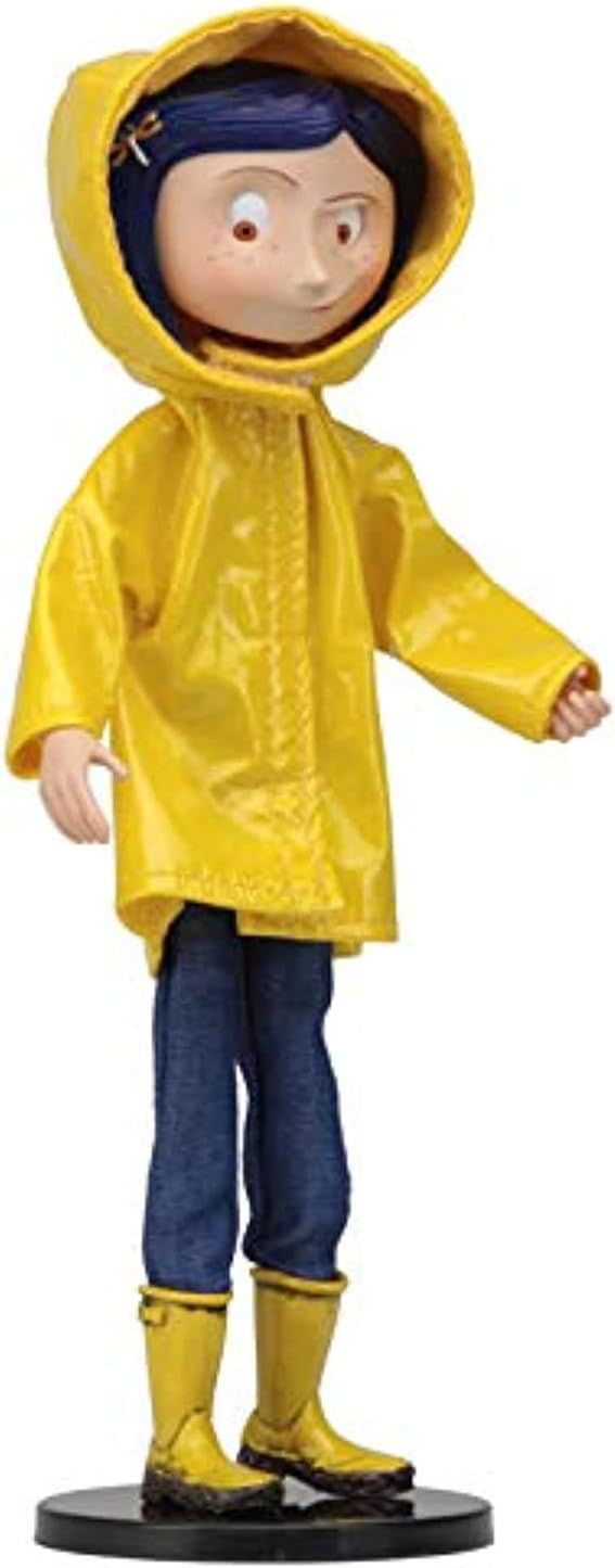 NECA 49503 Coraline Fashion Doll, Yellow, Blue