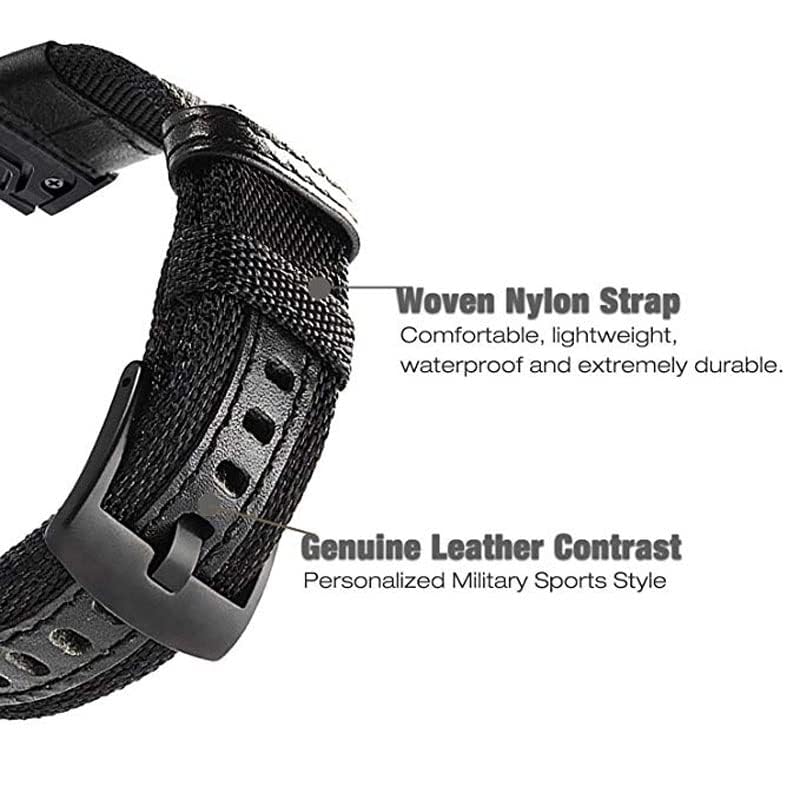 Correa de 22mm para Garmin Fenix 5 en silicona suave color ágata 4