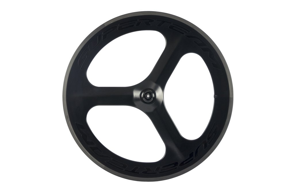 Torayca カーボン3スポーク ホイール（リア） Amazon | Superteam 70mm カーボン 3本スポークホイールセット 700c