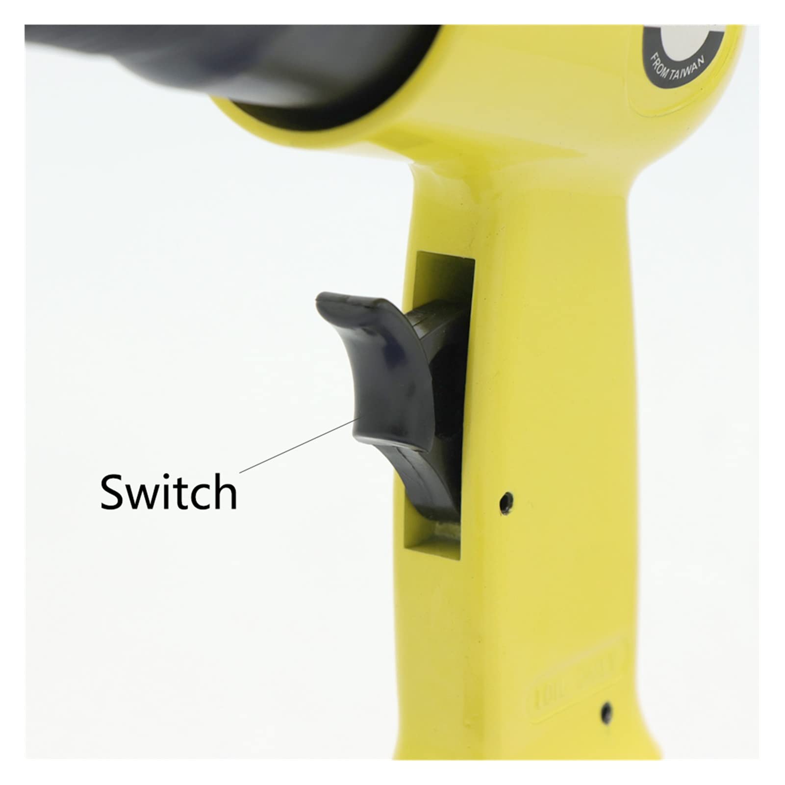 120mm Air Hammer Professionelle Handheld Pistolen Gas Schaufeln Kleiner Rostentferner Pneumatische Werkzeuge mit 4 Meißel Set Abplatzendes Nieten | Derusting head