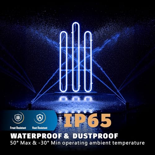Image of Forus 5 Meter LED Neon Strip Light Blue - Waterproof Flexible Cuttable Rope Light for Wall Decor, Outdoor Lighting, Diwali Lights, Festival Decoration, Room & Shop Signage - 6 Month Warranty