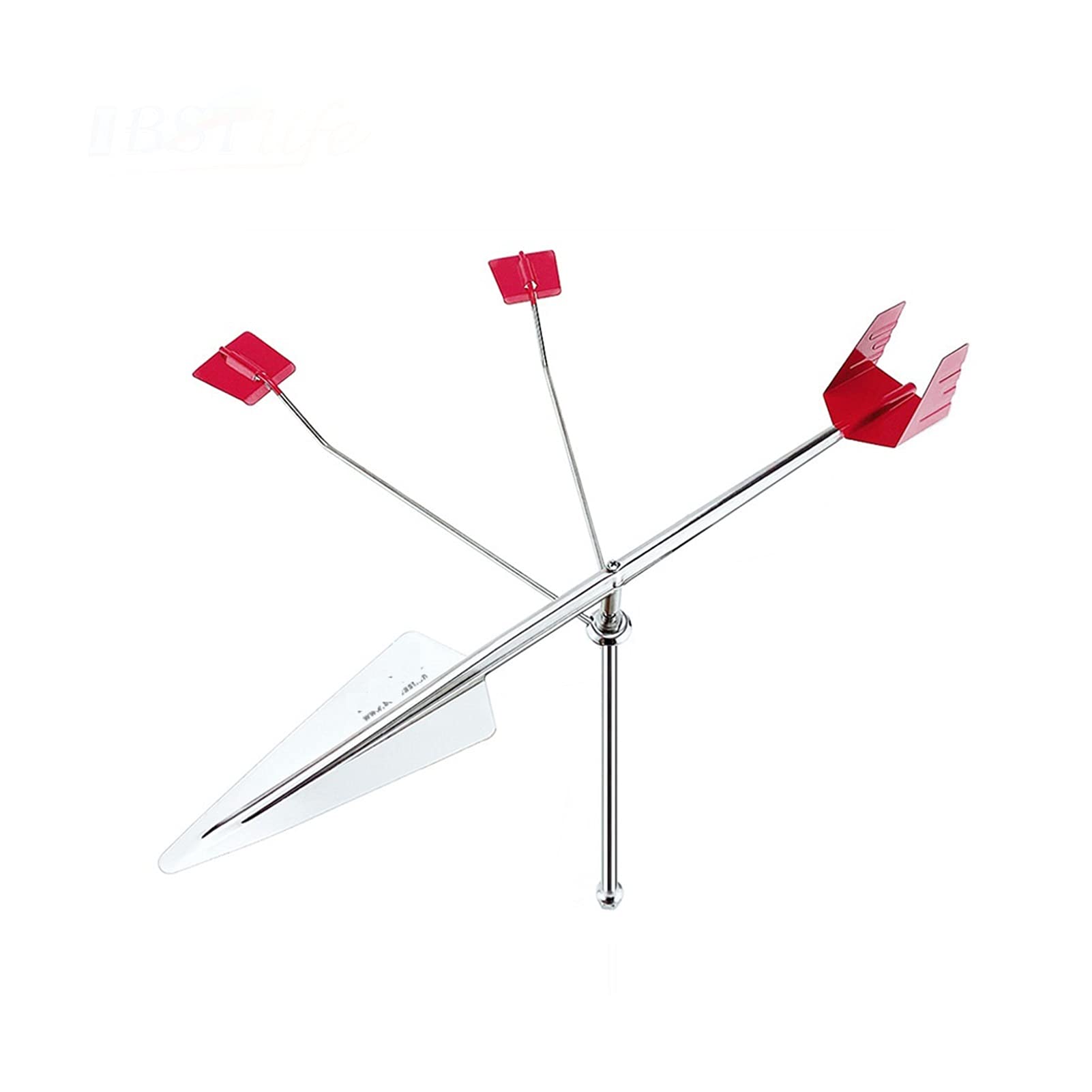 Banderuola Nautica In Acciaio Inox 304 - Segnavento Per Barche A Vela Con Riflettore Luminoso - Foto 4