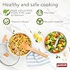 GoodCook Healthy Ceramic Titanium-infused All-in-One Pan with Tempered Glass Lid, Steamer Basket, and Spatula, Light Blue – Induction Cookware, Nonstick Cooking Pan, Food Cooker and Steamer #2