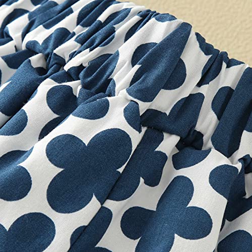 Shorts de corrida infantil para bebês meninas verão algodão casual floral flor shorts harém ativo gu