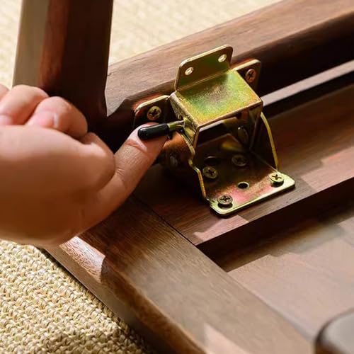 Table basse pliante gain de place en bois rectangulaire portable mobile