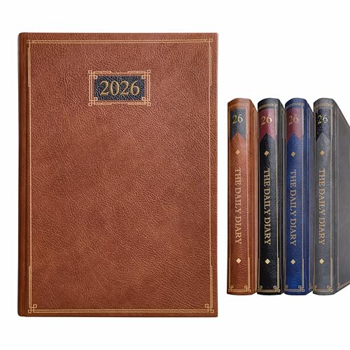 Anupam Goth Diary 2026 with Dates, 2026 Daily Planner Full Page P...