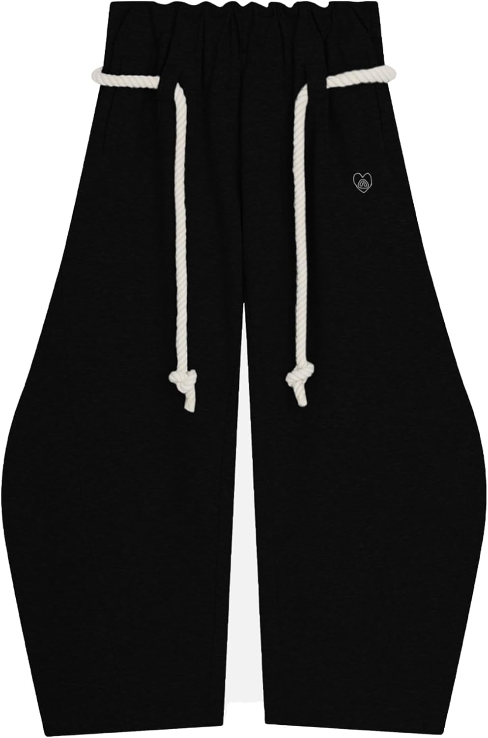 Aelfric Eden Super Baggy Barrel Sweatpants Wide Leg Pants for Women Men Casual Elastic Waist Unisex Lantern Trouser Pants - Image 5