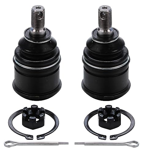 Image of Detroit Axle - 8pc Front End Kit for 1992-1995 Honda Civic 93-97 Civic Del Sol 1994-1997 Acura Integra, 2 Upper Control Arms w /Ball Joints 2 Lower Ball Joints 4 Inner Outer Tie Rods Replacement